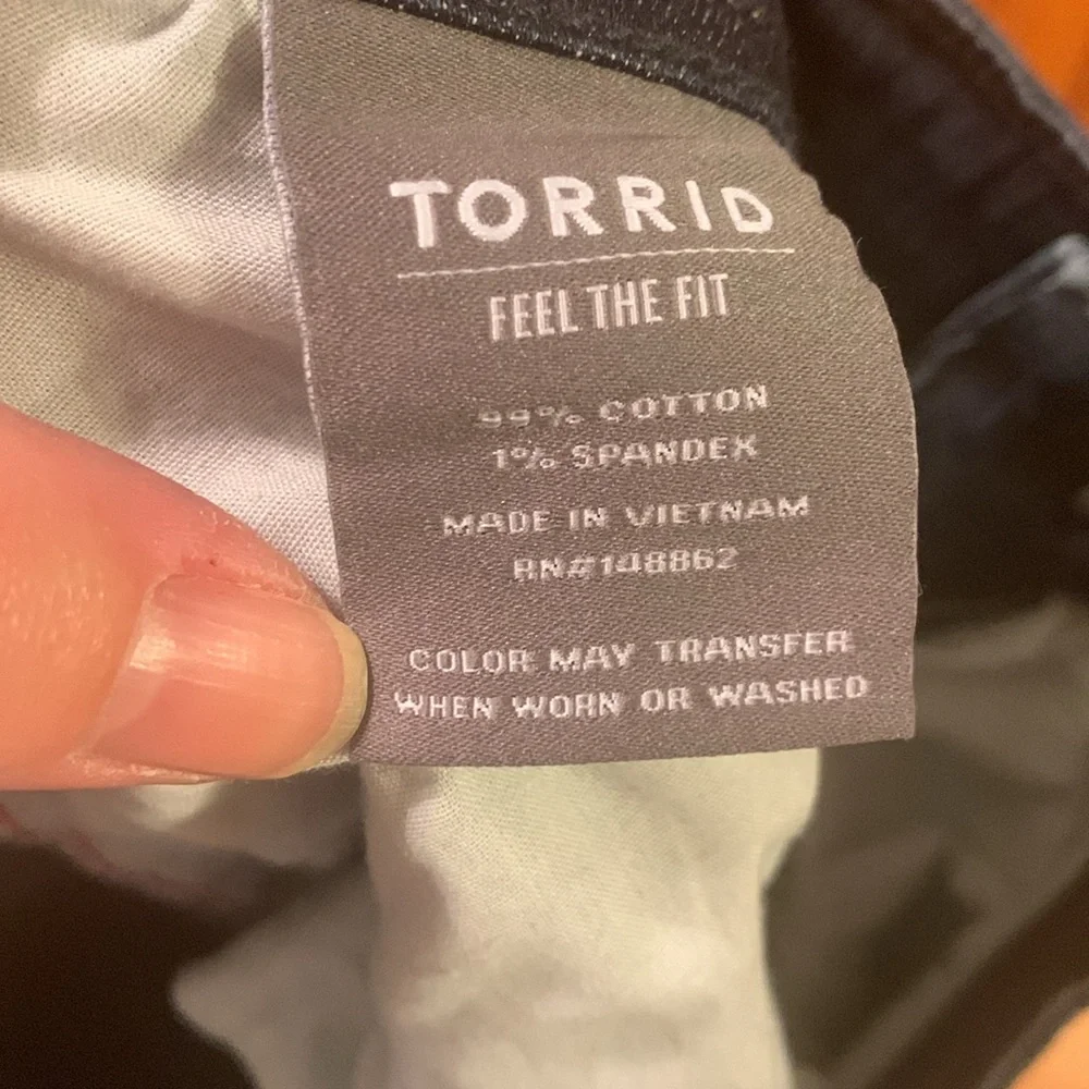 Torrid Mid-Rise Flair Jeans - Picture 7 of 8